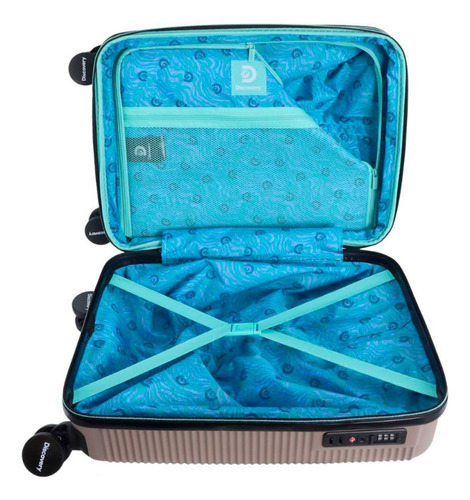 Set 3 Maletas Viaje Avion Discovery Eclipse Cerradura Tsa