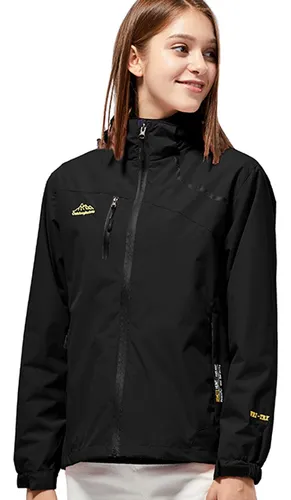 comprar Chamarra Cremallera Impermeable Informal Abrigos Para Mujer