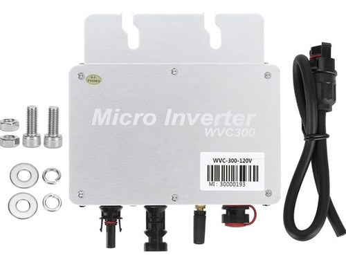 Microinversor Solar Wvx-300 Inversor De. Onda Sinusoidal