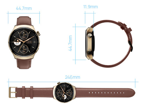 Reloj Smartwatch Mibro Lite 3 Pro Xpaw019 Rose Gold
