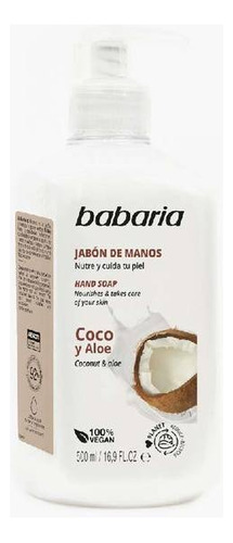 Babaria Jabón De Manos De Coco 500ml