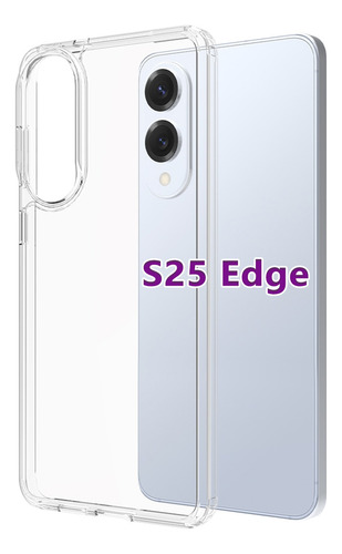 Funda Transparente Para Samsung S25 Edge Antiamarilleo