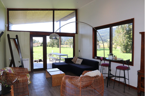 Moderna Casa En Parcela Con Vista A Volcán Y Acceso Al Lag