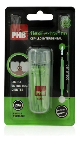 Cepillo de dientes PHB Cepillo interproximal Cepillo Interdental Extrafino suave