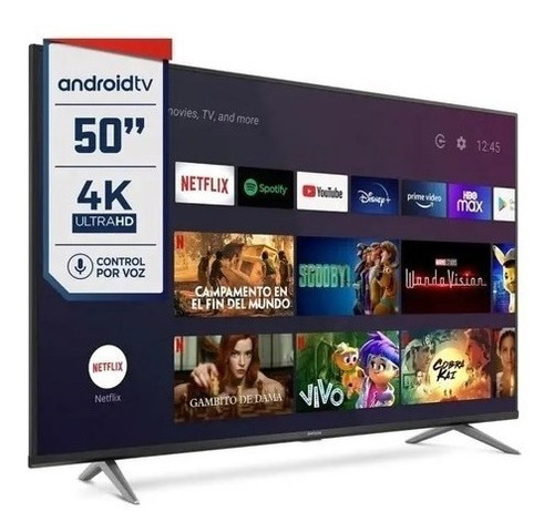 Smart Tv 4k 50 Pulgadas Hitachi Le504ksmart21 Hdr Bt Android