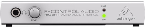 Behringer Fca202 Interface De Audio Firewire Color Gris