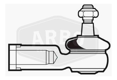 Extremo Ford Escort Vw Orion Pointer 94/.. Derecho Thompson