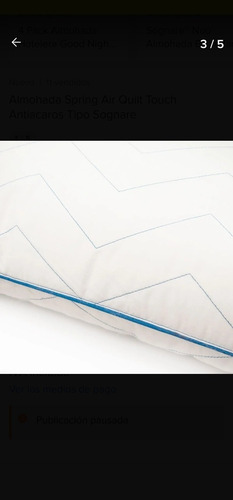 Almohada Spring Air Quilt Touch Tamaño Standard My Comoda
