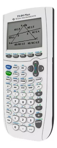 Calculadora Gráfica Texas Instruments Ti-84 Plus, Color Blan