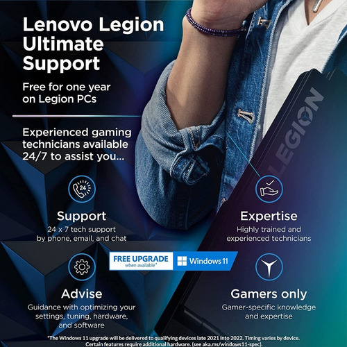 Imagen 10 de 10 de Notebook Lenovo Legion 5 15.6 Ryzen 7 16gb 512ssd Rtx3050ti