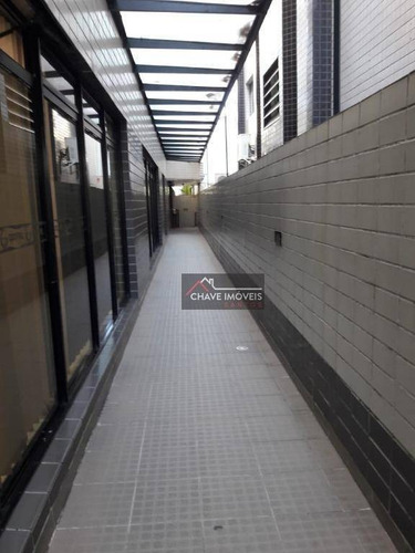 Imagem 2 de 13 de Sala, 68 M² - Venda Por R$ 320.000,00 Ou Aluguel Por R$ 3.000,00/mês - Boqueirão - Santos/sp - Sa0127