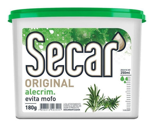 Anti Mofo Secar Original 24x180g - Alecrim