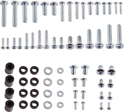 Kit De Tornillos Milimétricos-separadores-arandelas Para Tv