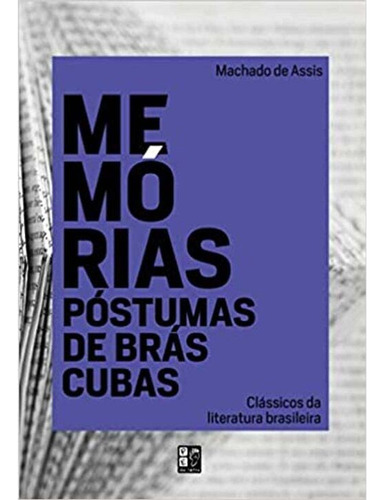 Libro Classicos Da Lit Brasileira Memorias P B Cubas De Assi