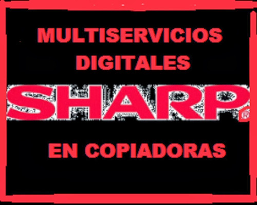 Refacciones Para Sharp Copiadora Sharp Reparaciónes (Usado)
