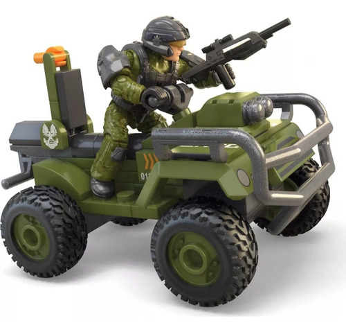 Mega Construx Halo Fleetcom Mongoose 79 Piezas 79 Fleetcom Mongoose (Usado)