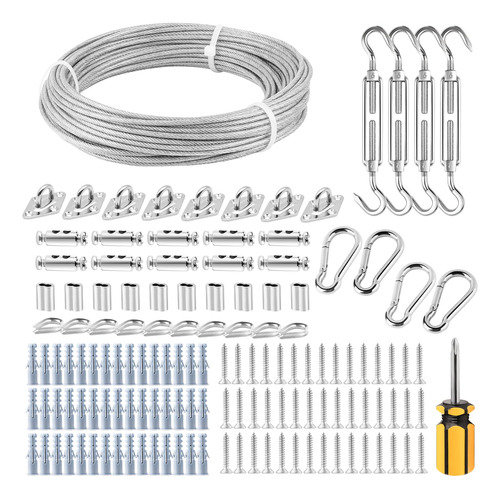 Fshihine Kit De Accesorios Para Vela Con Alambre De Cable D.