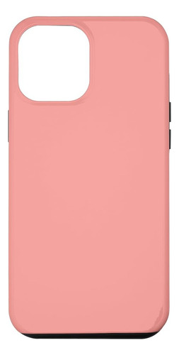 Funda Silicone Case Para Iphone 12 Pro Rosa Lisa