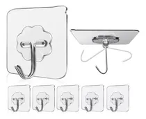 Comprar Ganchos Adhesivos Para Pared Colgar Resistentes 10 Unidades