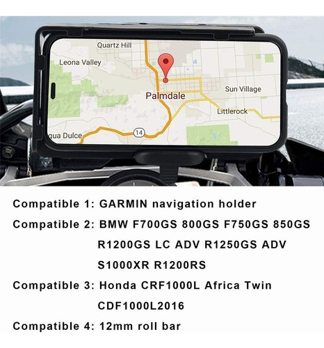 Cargador Usb Soporte Teléfono La Motocicleta For Bmw F700gs