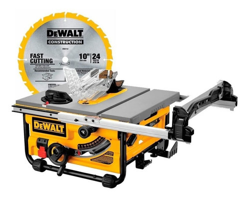 Sierra de mesa compacta Dewalt de 254 mm, 10 2000 W, Dw745