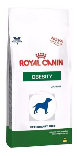 Alimento Royal Canin Veterinary Diet Canine Obesity para perro adulto todos los tamaños sabor mix en bolsa de 7.5 kg