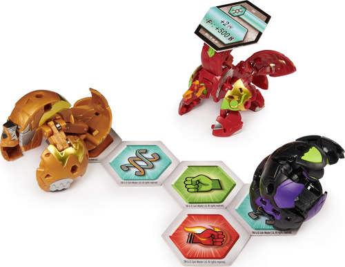 Pack De Inicio Bakugan Fused Pegatrix X Goreene Ultra