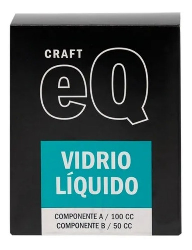 Vidrio Liquido EQ 2 Componentes Artistica Palermo