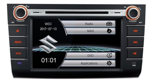 Estereo Dvd Gps Suzuki Swift 2007-2011 Mirror Link Bluetooth
