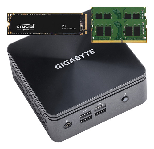 Mini Pc Gigabyte Brix S Core I7 Wifi Bt M.2 1000gb 32gb P