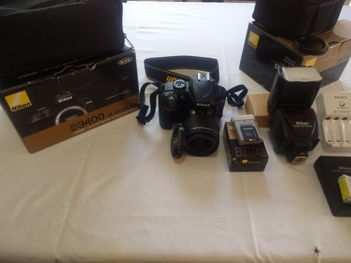 Kit Máquina Fotográfica Nikon Modelo 3.400