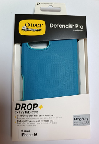 Funda Para Iphone 16/plus/pro Max Otter Box Magsafe Sin Clip Azul Iphone 16