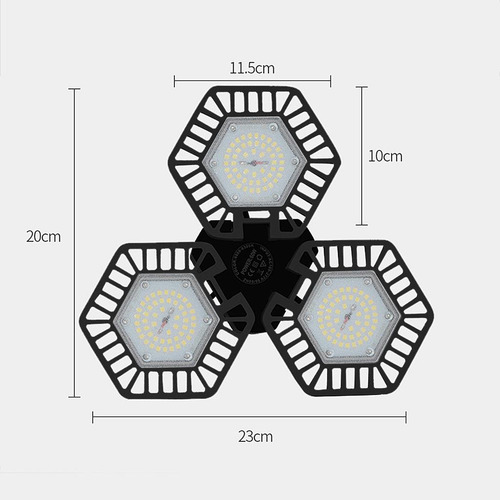 Luces Led Plegables Deformables De Garaje Bombilla E27 Luz