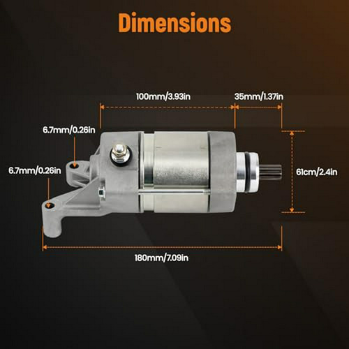 Motor De Arranque Compatible Con Yamaha Yzf
