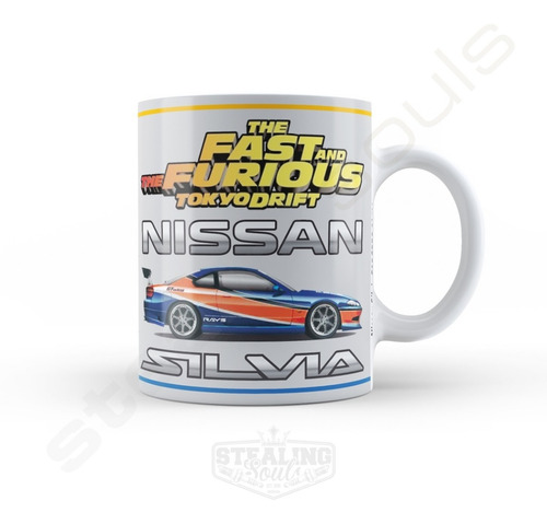 Taza Fast & Furious | Reto Tokio Drift | Nissan Silvia S15