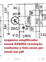 Comprar Esquema Amplificador Sound Saq202 Sa Q202 Saq 202  Via Email