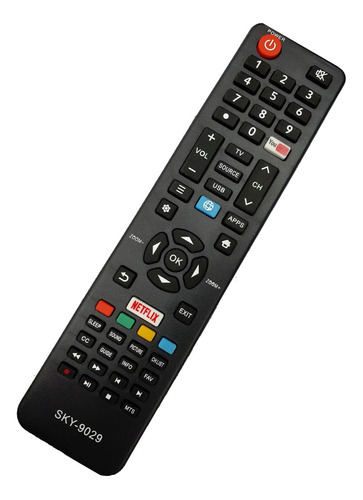 Controle Remot Tv Led Semp Ct-6841 / 49sk6000 C/ Tcl Netflix