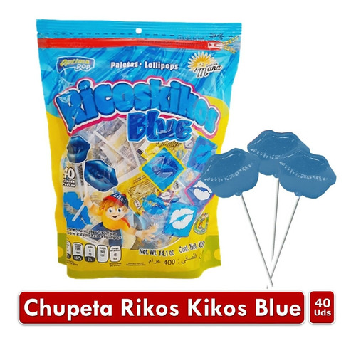 Chupeta Rikos Kikos Blue X40uds