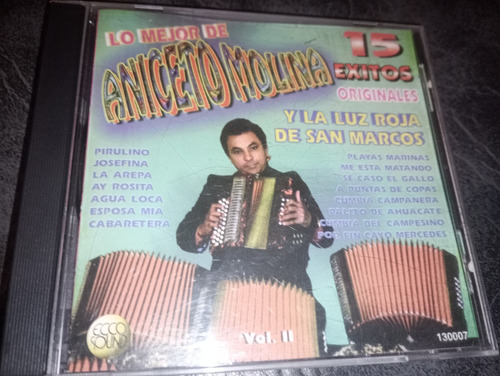 Aniceto Molina 15 Exitos Originales Cd