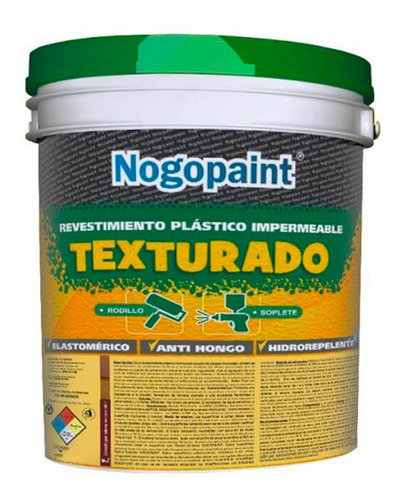 Texturado A Rodillo 25 Kg Verde Musgo Nogopaint