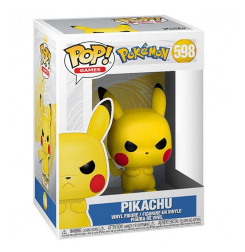 Boneco Funko Pop! Pokémon - Grumpy Pikachu