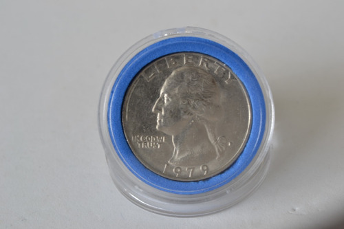 One Quarter Dollar 1979 Ceca D  · Washington   Cupronickel
