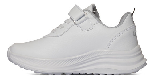Imagen 2 de 7 de Tenis Escolares Niños Blancos Charly 1098609 18-21½ Gnv®