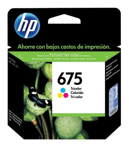 Cartucho Hp 675 Color Original