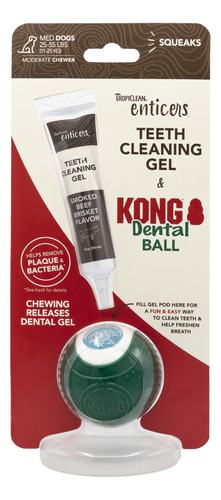 Kit De Pelotas Dentales Tropiclean Enticers Kong Para Perros