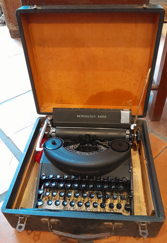 Maquina Escribir Remington Rand Caja Perfecto Estado