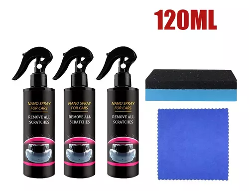 3 Nano-spray Reparador De Arañazos De Coche, 120