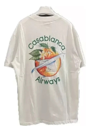 Camiseta Casablan Para Hombre Y Mujer, Camisa De Talla Grand