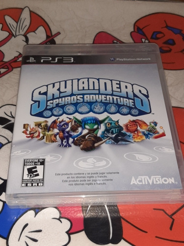 Juego De Play 3 De Skylanders Spyro's Adventure,funcionando.