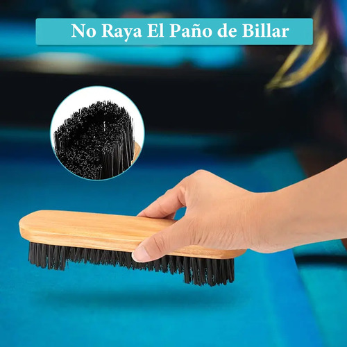 Juego De 2 Cepillo Mesa Billar Herramientas De Limpieza